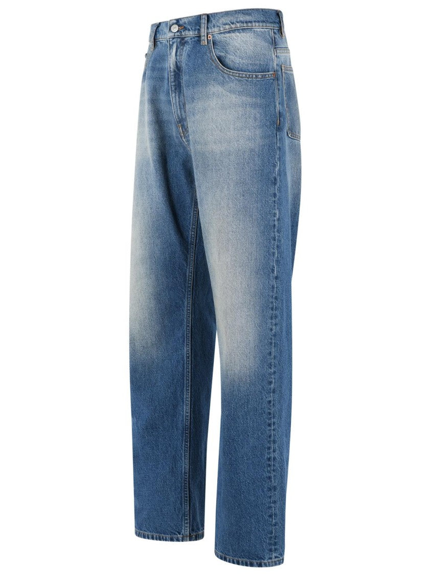 Mm6 By Maison Margiela Blue Denim Jeans