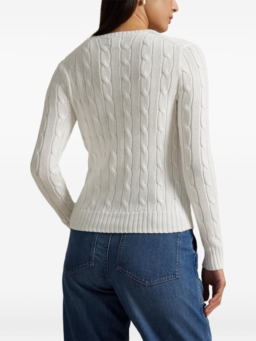 Polo Ralph Lauren Cable Knit Classic Crew Neck Sweater