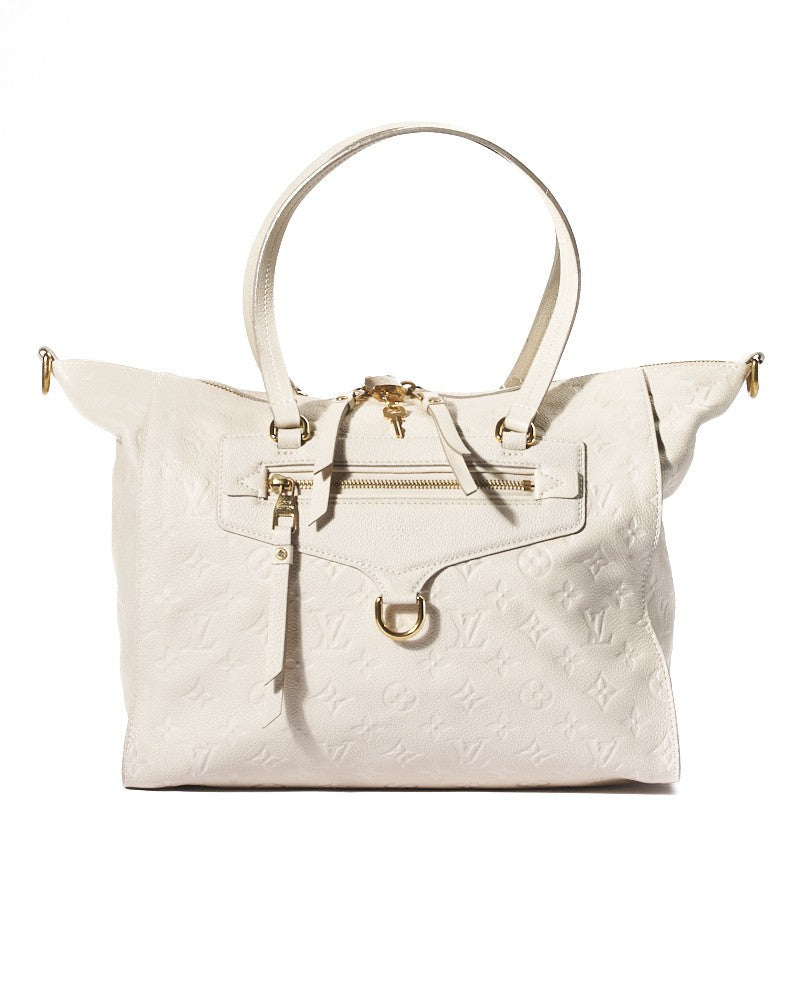 Louis Vuitton Lumineuse Mm Empreinte In White