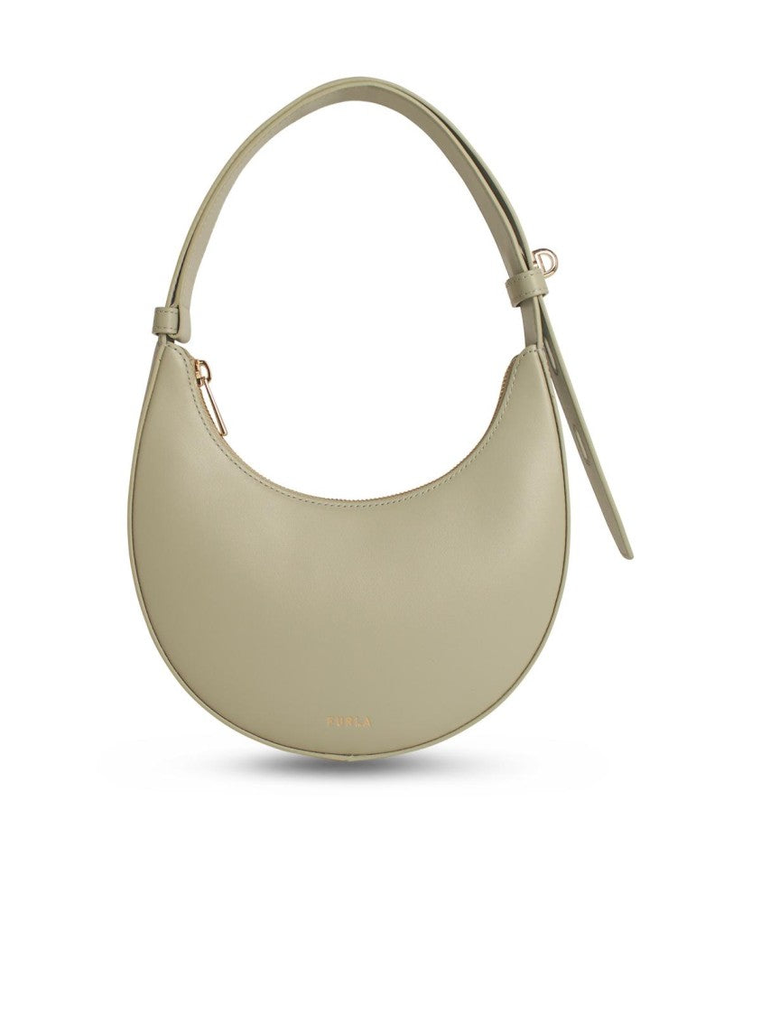 Furla 'Delizia' Mini Bag In Sage Leather