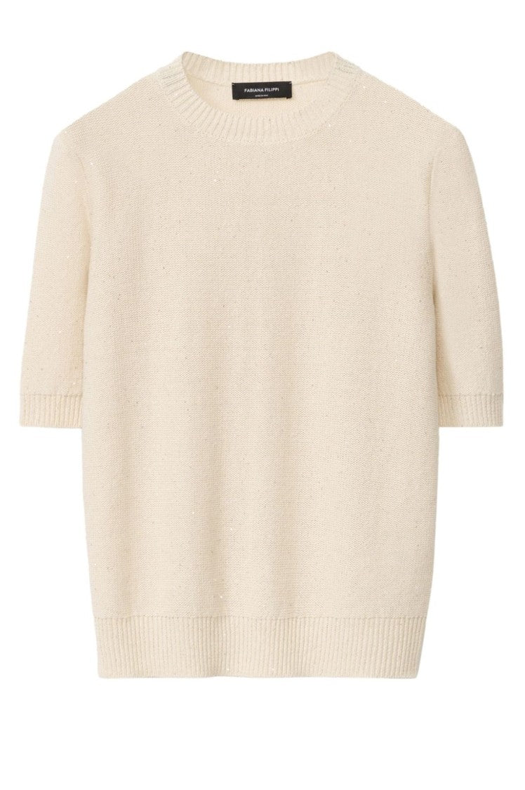 Fabiana Filippi Soft Textured Knit Top