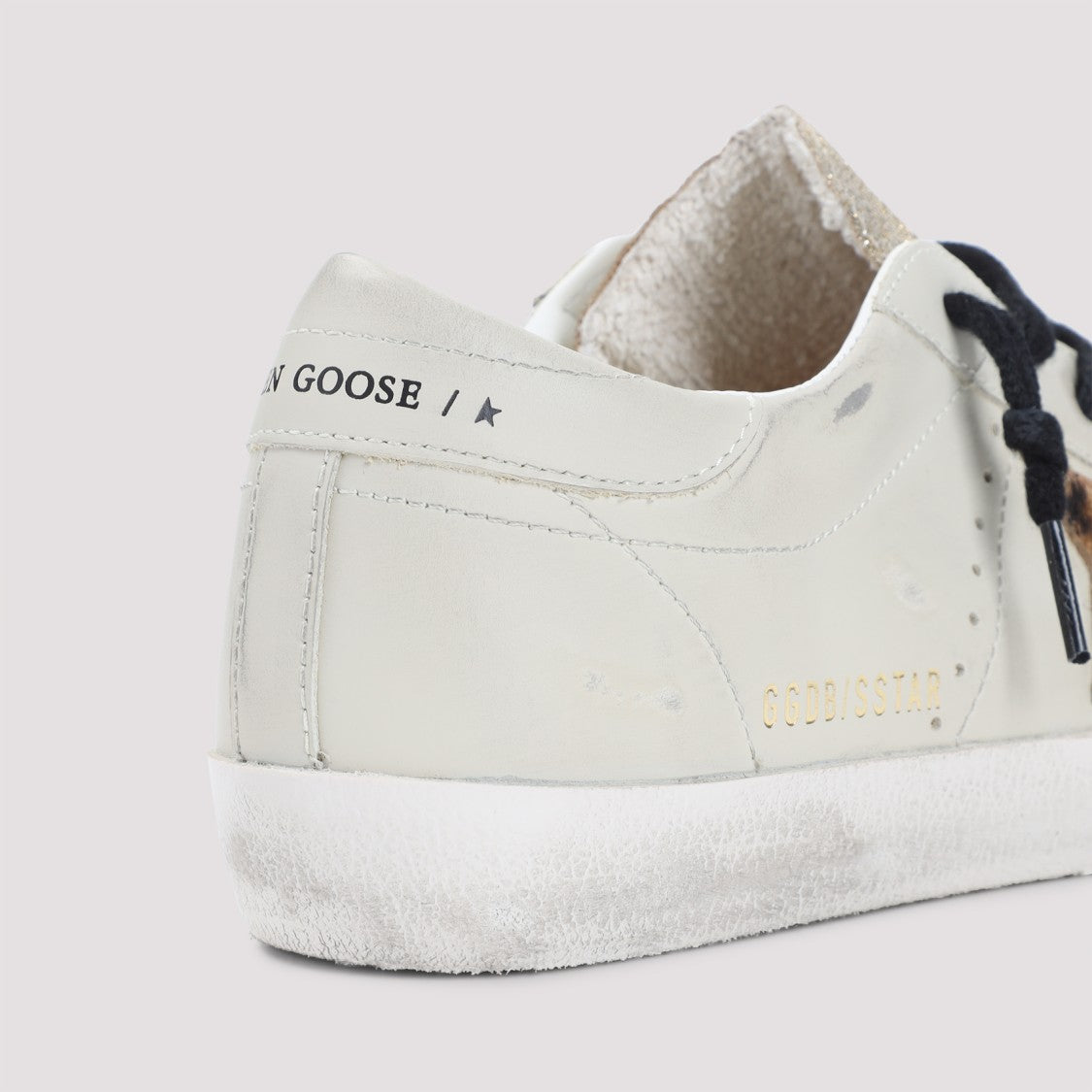 Golden Goose Super Star Light Beige Cow Leather Sneakers