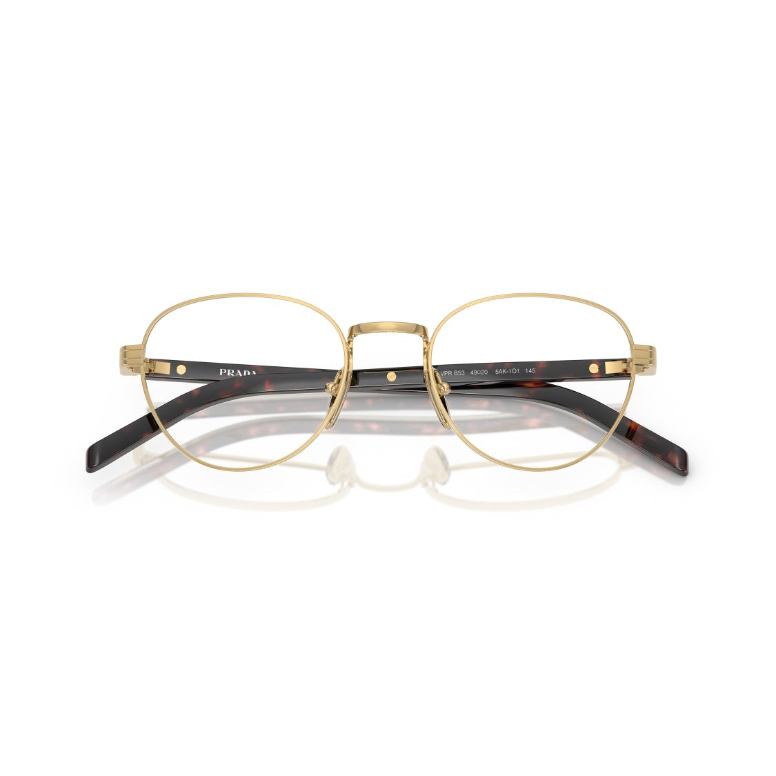 Prada 0Pr B53v Round Lens Sunglasses