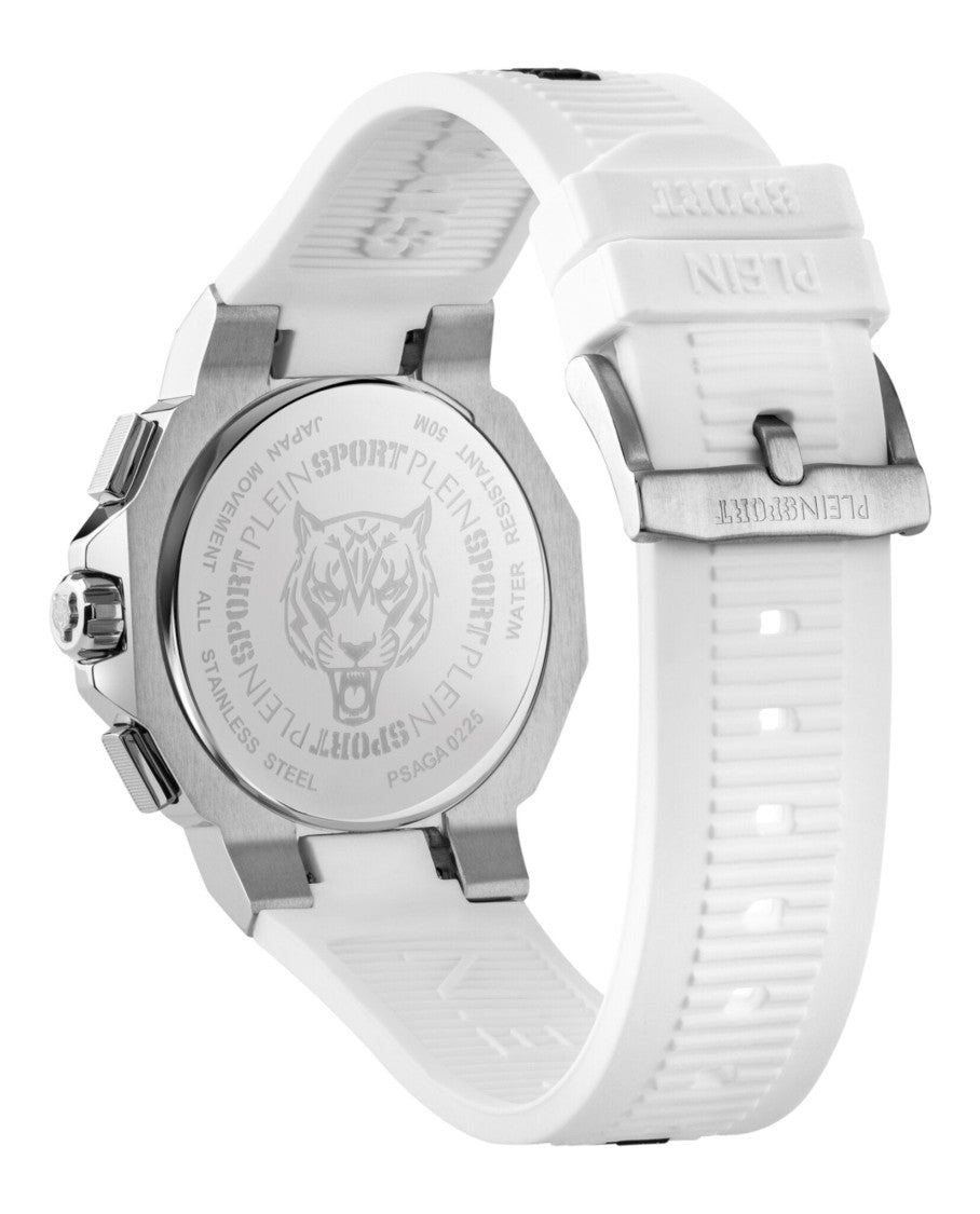 Plein Sport Titan Chronograph Watch With Stainless Steel Case