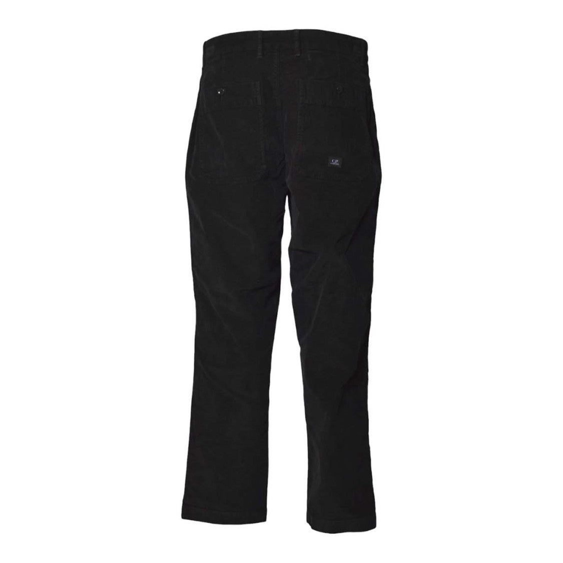 C.P. Company Straight-Leg Trousers With Buttoned Closure And Patch Pockets