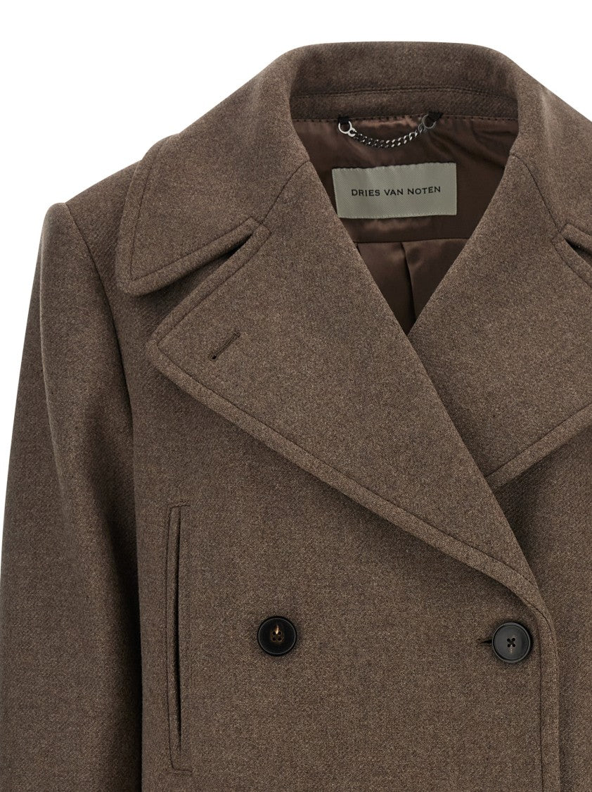 Dries Van Noten Vafel' Coat