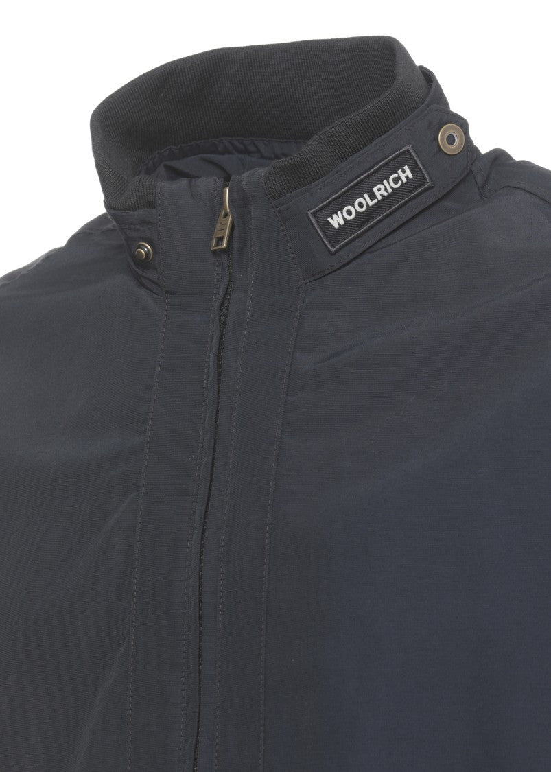 Woolrich Blue Spring Lewis Cotton Bomber