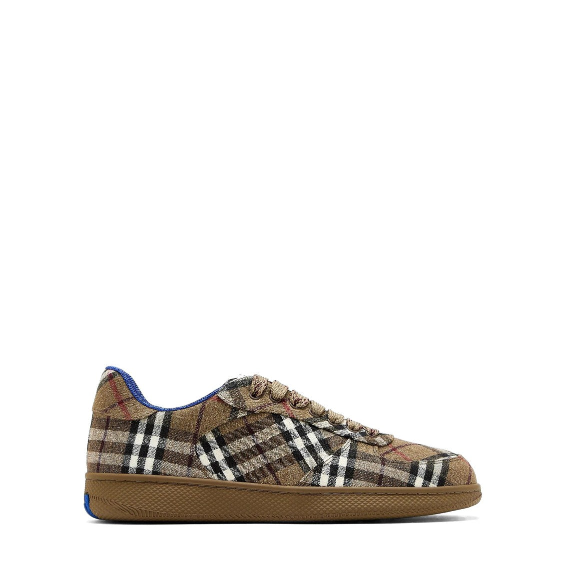 Burberry Check Pattern Burberry Sneakers With Textured Upper