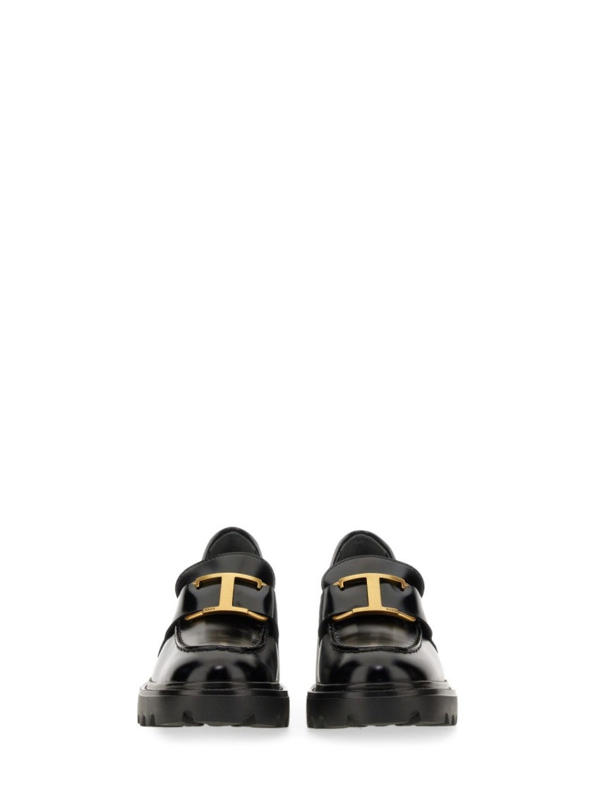 Tod's Calfskin Leather Loafers