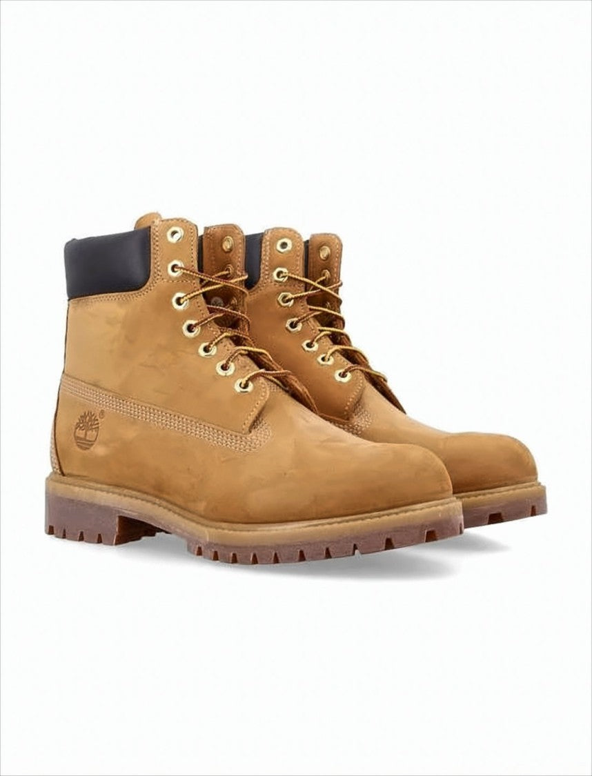 Timberland Ankle-High Boots With Padded Collar