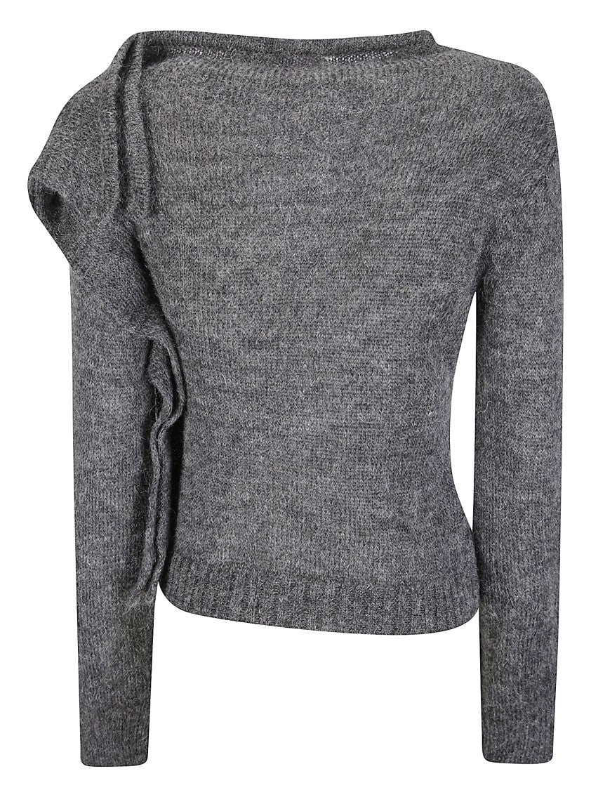 Niccolò Pasqualetti Relaxed Fit Knit Sweater With Classic Round Neckline