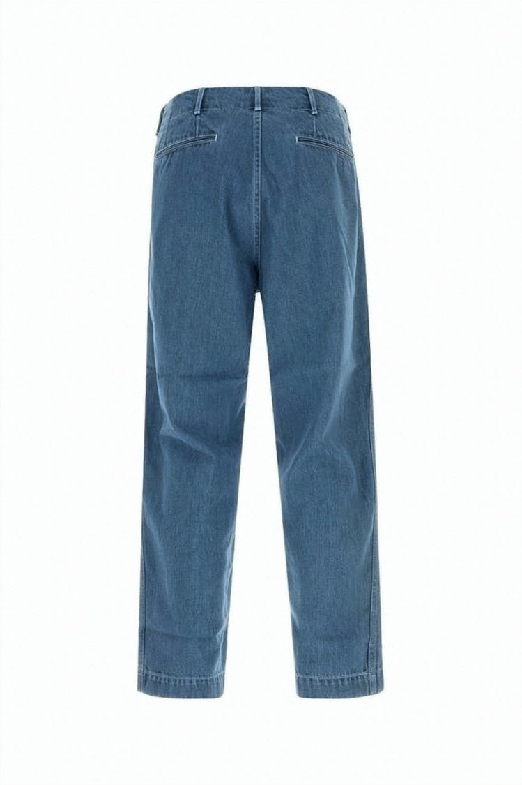 Nanamica Straight-Leg Denim Pants With Five-Pocket Design