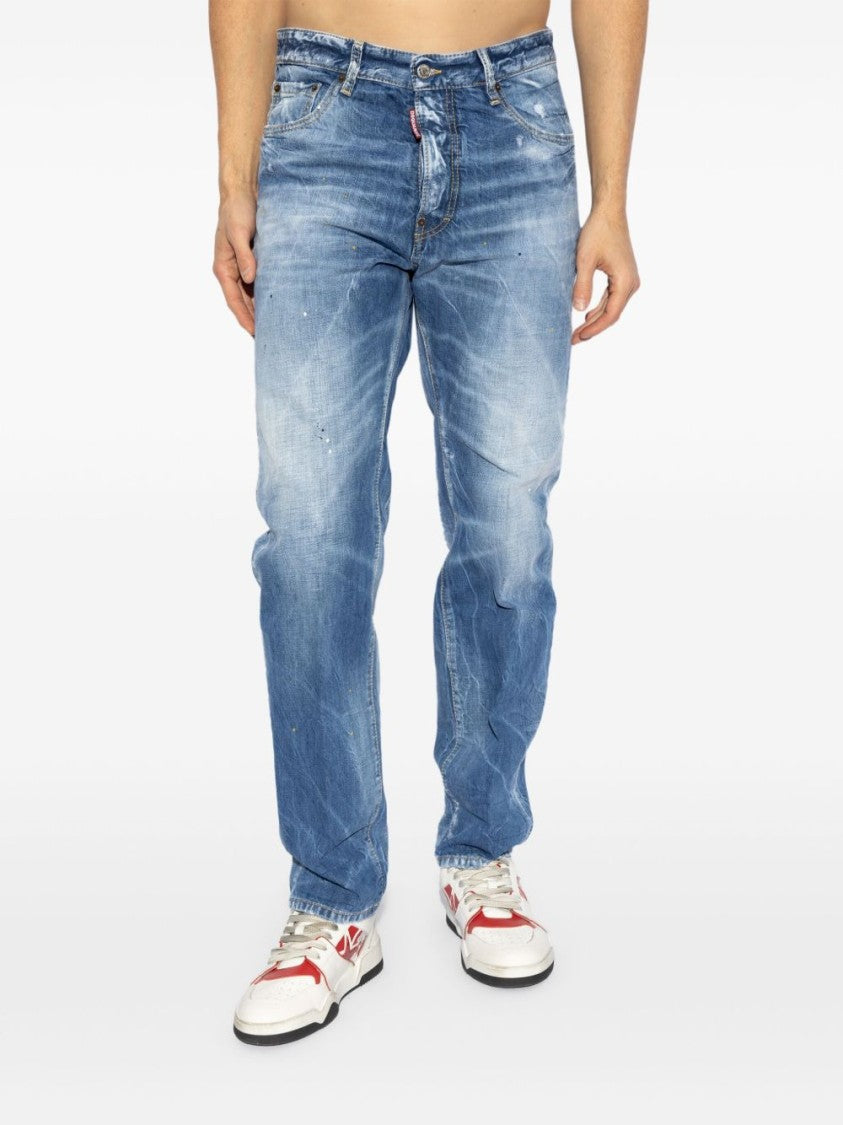 Dsquared2 Powder Blue Denim Trousers