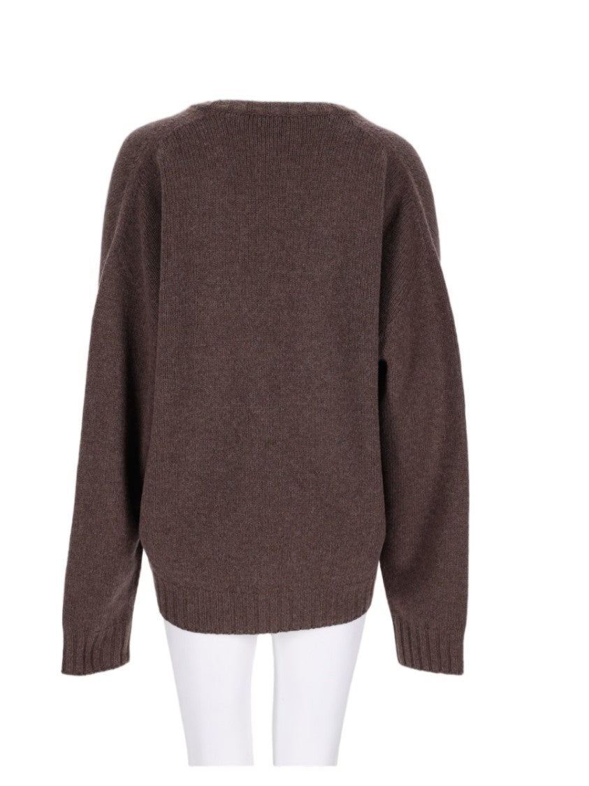 Alysi Relaxed Fit Merino Wool And Cashmere Sweater