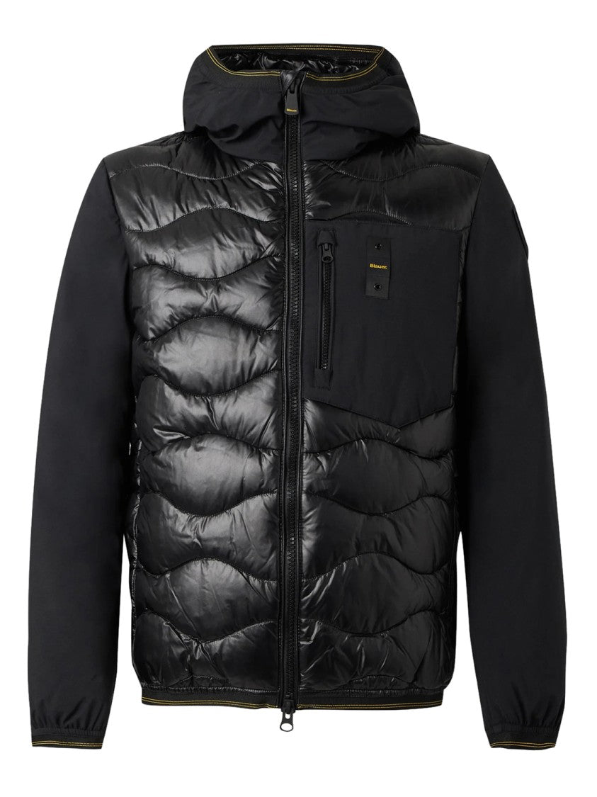 Blauer Quilted Matte Hooded Padded Jacket