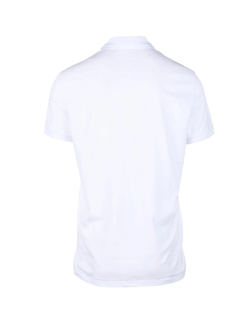 Bikkembergs Close-Fitting Cotton-Elastane T-Shirt With Geometric Chest Detail