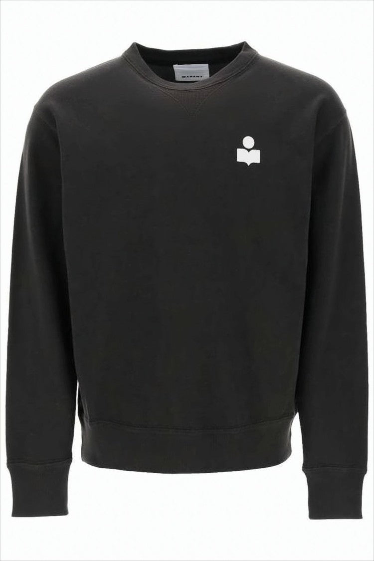 Isabel Marant Relaxed-Fit Long Sleeve Sweatshirt With Ribbed Details