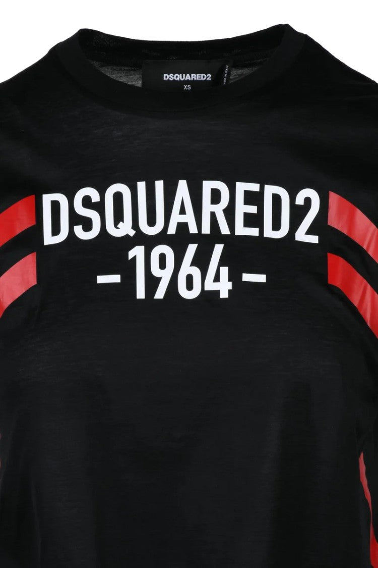 Dsquared2 Cotton T-Shirt - Black