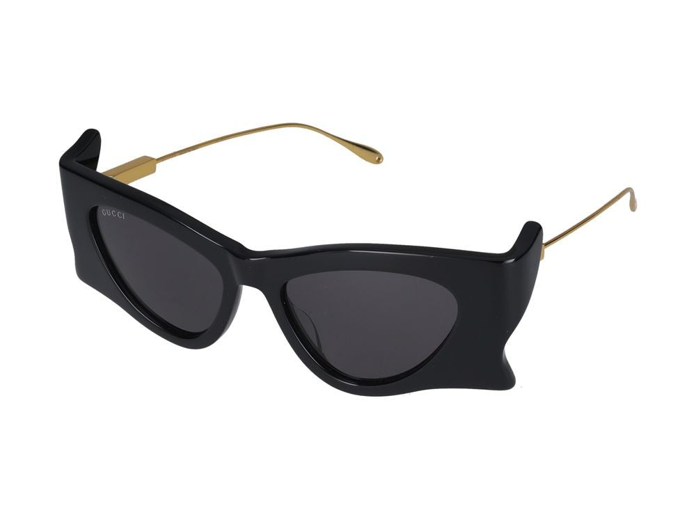 Gucci Sunglasses Gucci Gg1328s 001 Black Gold Grey 51/17/145