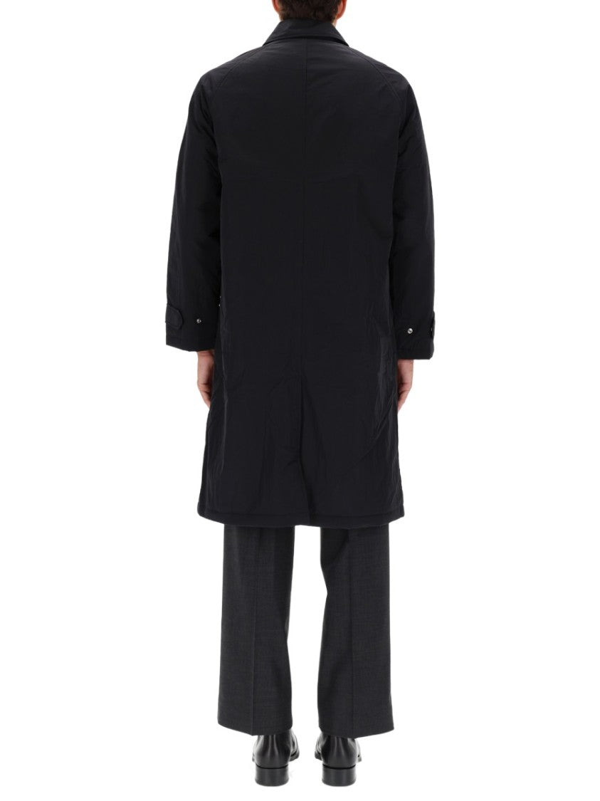 Sunflower Relaxed Black Straight Nylon Coat