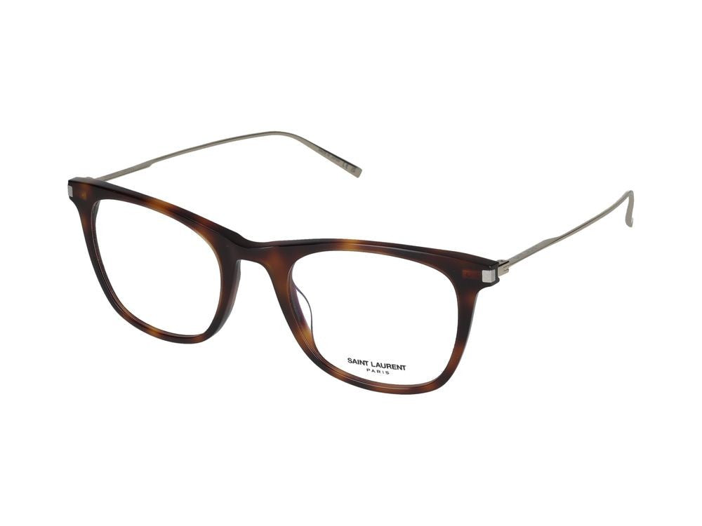 Saint Laurent Eyeglasses Saint Laurent Sl 580 002 Havana Gold Transparent 50/20/145