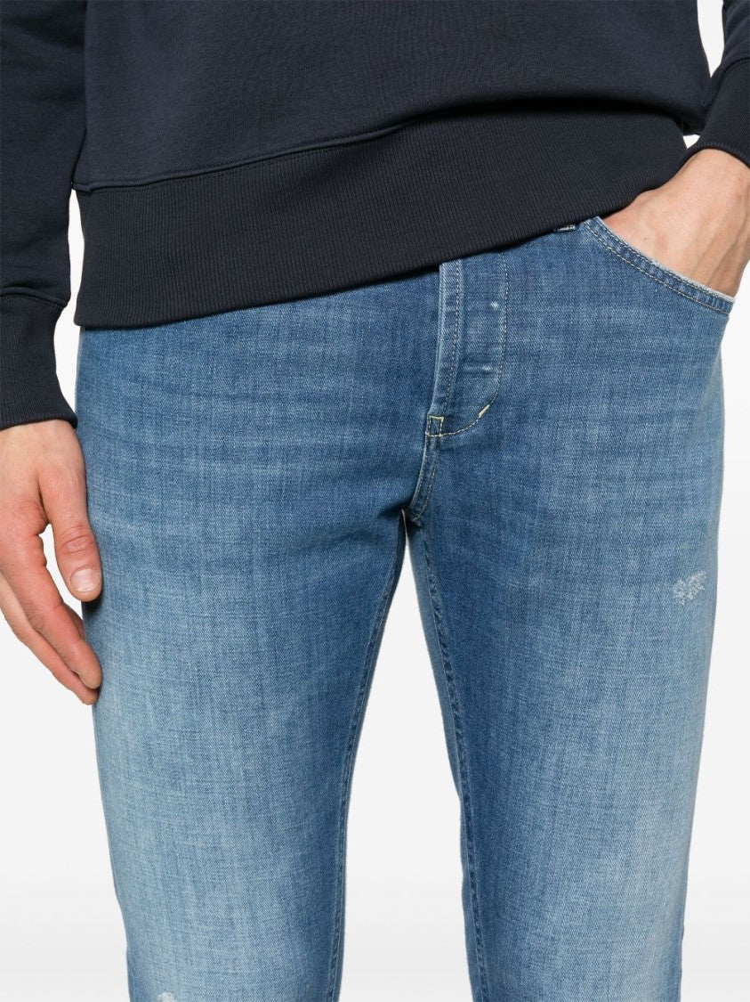 Dondup Slim-Fit Light Blue Jeans