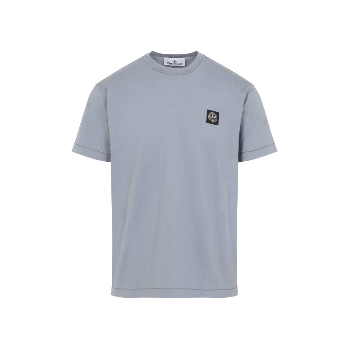 Stone Island Dark Blue Cotton T-Shirt