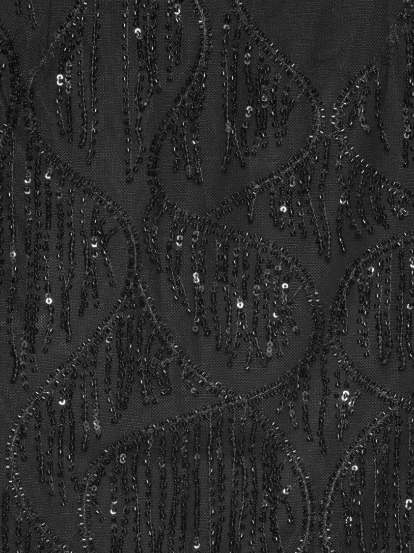 Rotate Mini Skirt With Intricate Bead