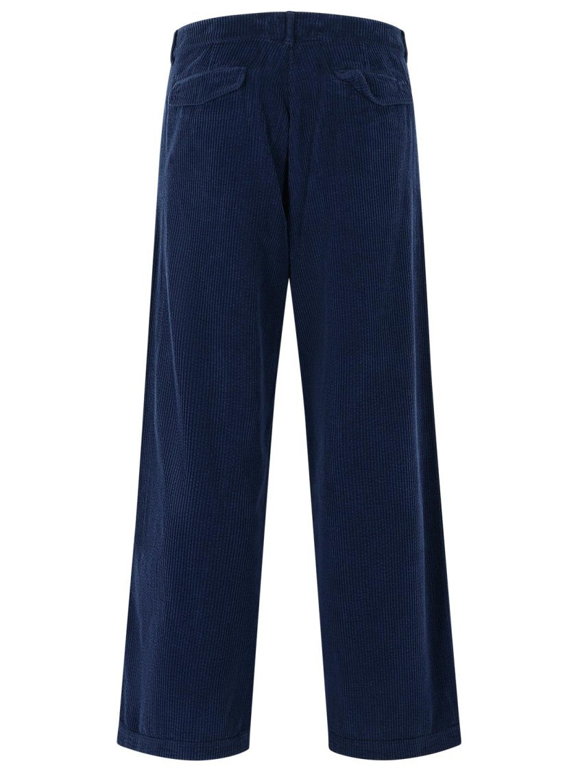 Erl Blue Cotton Pants