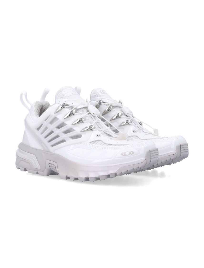 Mm6 By Maison Margiela X Salomon White Acs Pro Mesh Sneakers
