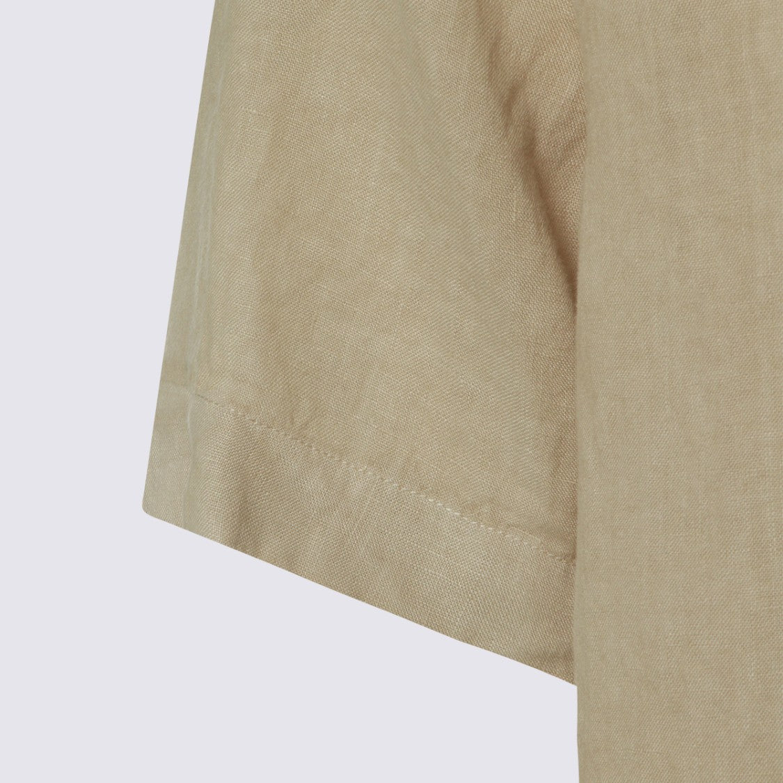 Canali Lightweight Relaxed Fit Short-Sleeved Shirt With Classic Collar