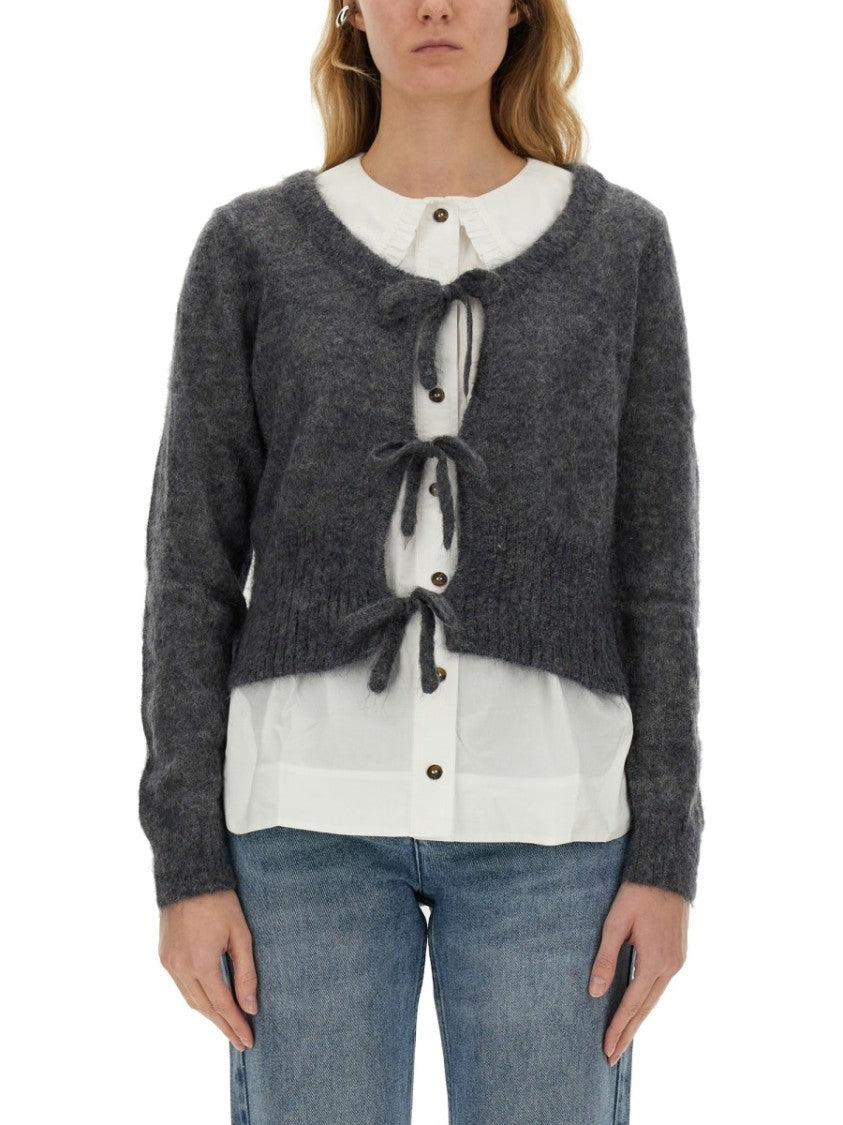 Ganni Cut Out Cardigan