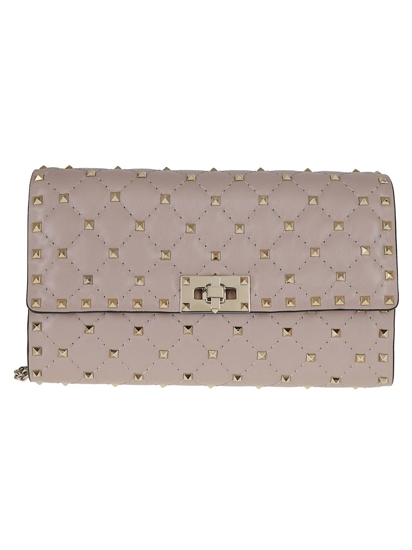 Valentino Garavani Rockstud Spike Quilted Shoulder Bag