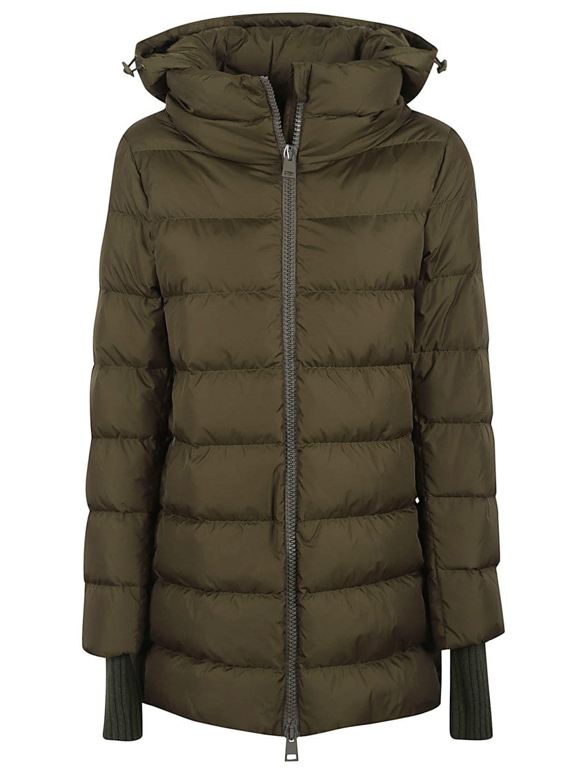 Herno Quilted Down Coat With Hood