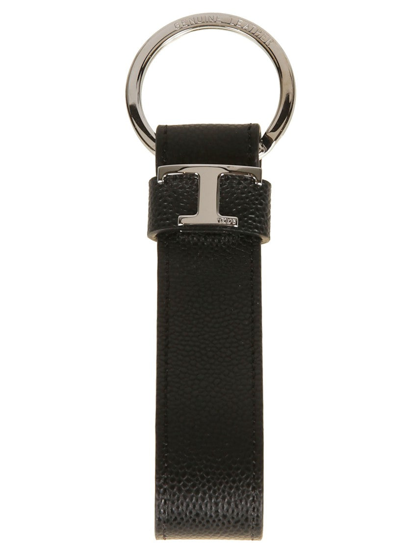 Tod's Tsy Calf Leather Key Ring