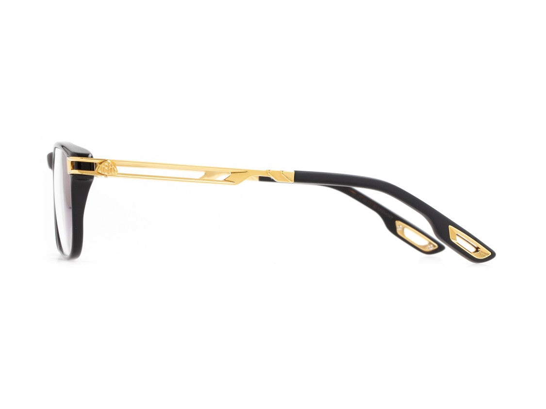 Maybach Gold The Expert Iv Square Eyeglasses