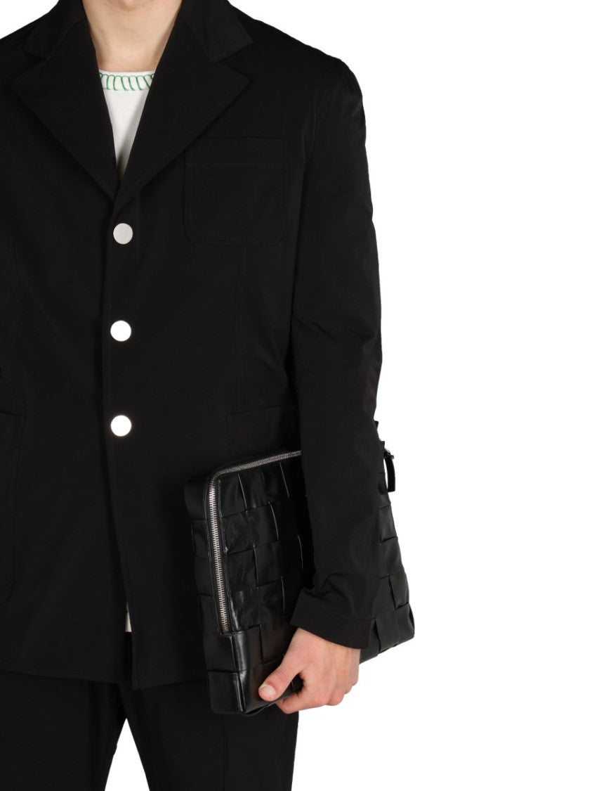 Bottega Veneta Single-Breasted Jacket With Notched Lapels