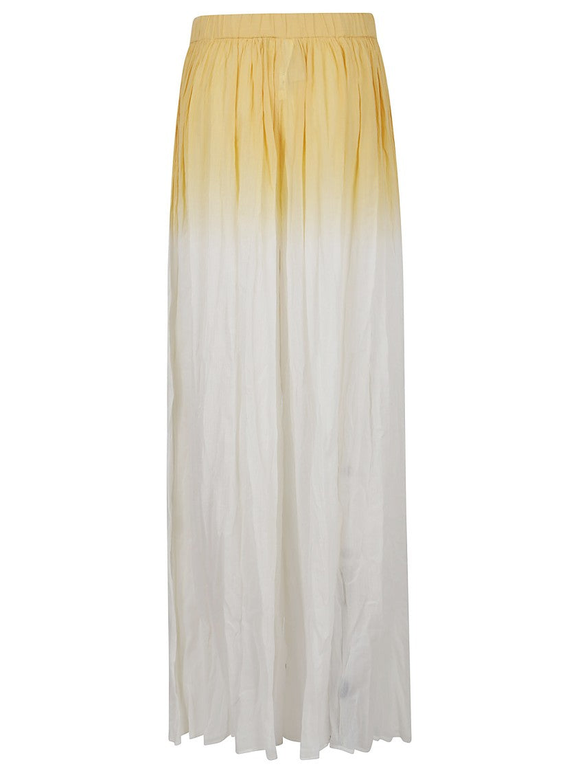 Pinko Maxi Skirt With Gradient Effect And Drawstring Waistband