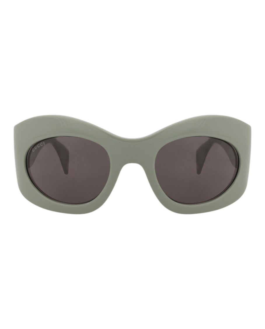 Gucci Shield-Frame Recycled Acetate Sunglasses