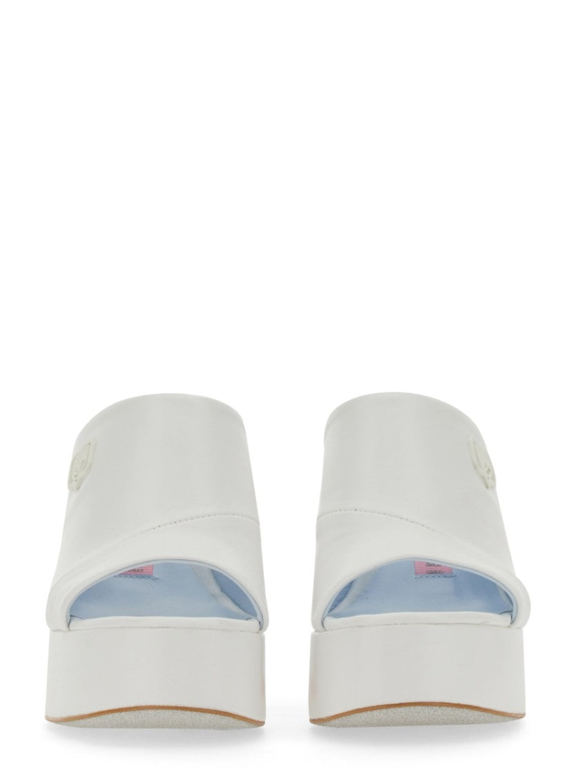 Chiara Ferragni Eyelike Sandal With High Block Heel