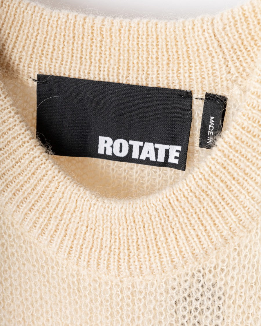 Rotate Oversized Knit Jumper With Raglan Sleeves