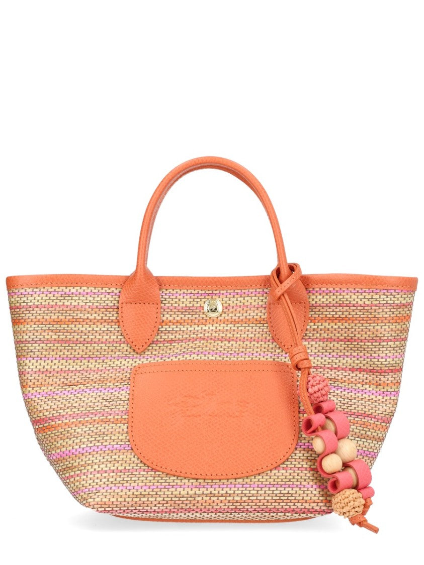 Longchamp Le Pliage Collection Xs Woven Basket Tote Bag