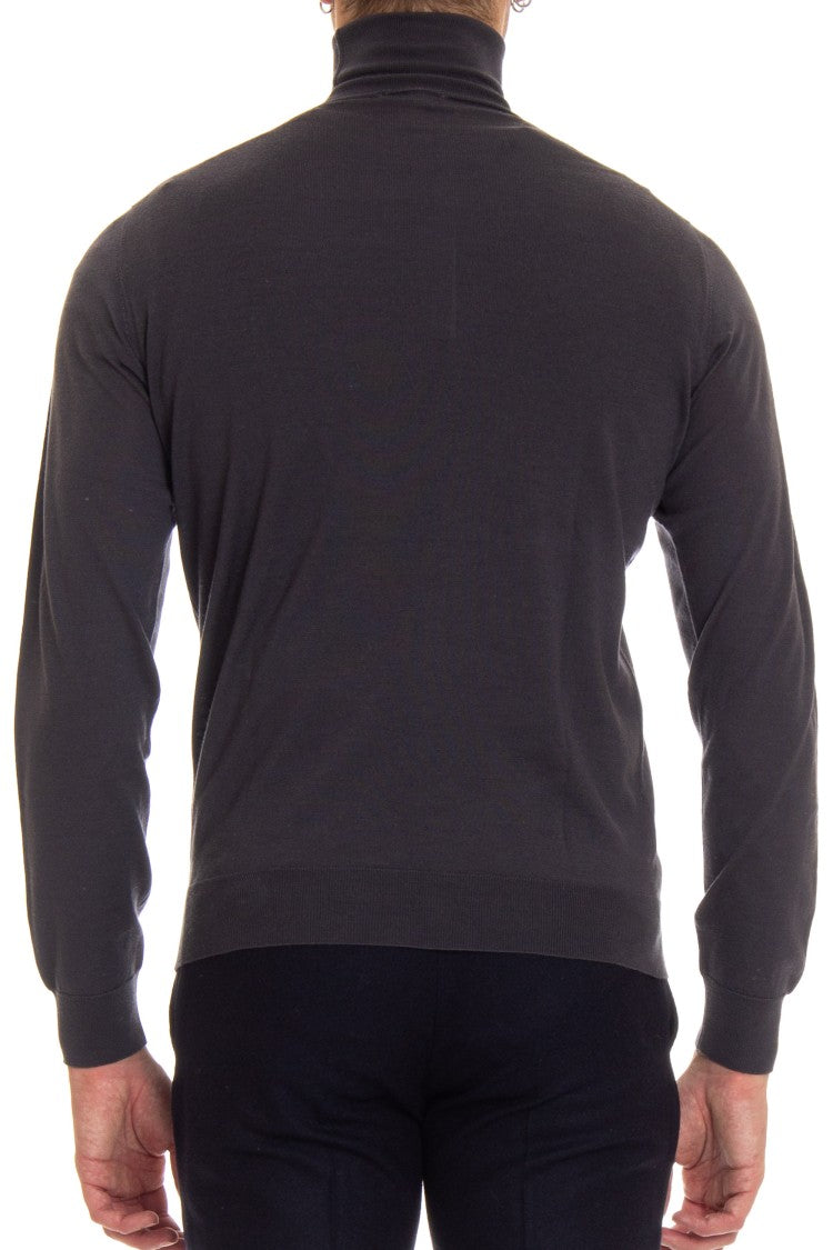 Drumohr Fine Super 140'S Wool Turtleneck