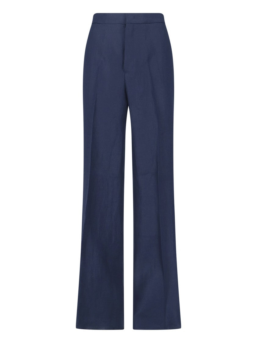 Tagliatore Navy T Jasmine Tailored Linen Suit