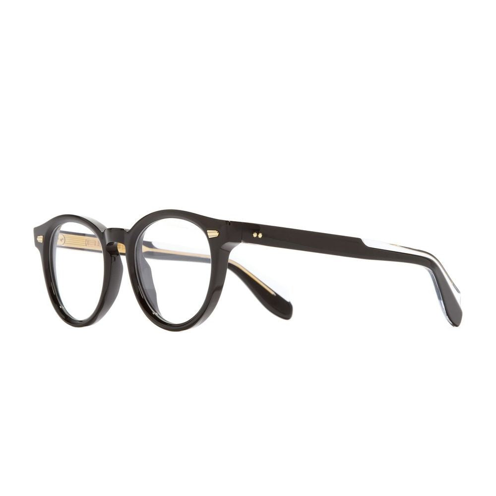 Cutler And Gross 9378 Round Black Acetate Eyewear