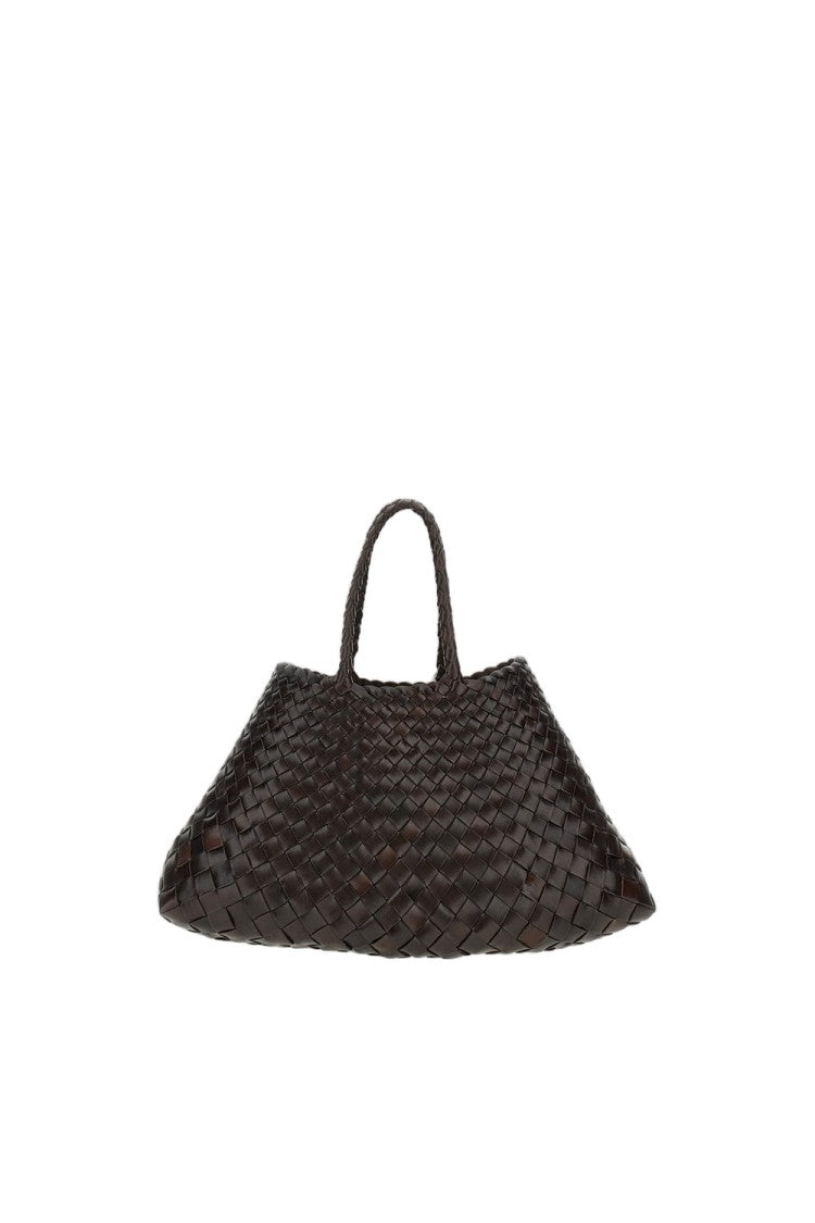 Dragon Diffusion Handwoven Buffalo Calf Leather Santa Croce Small Bag