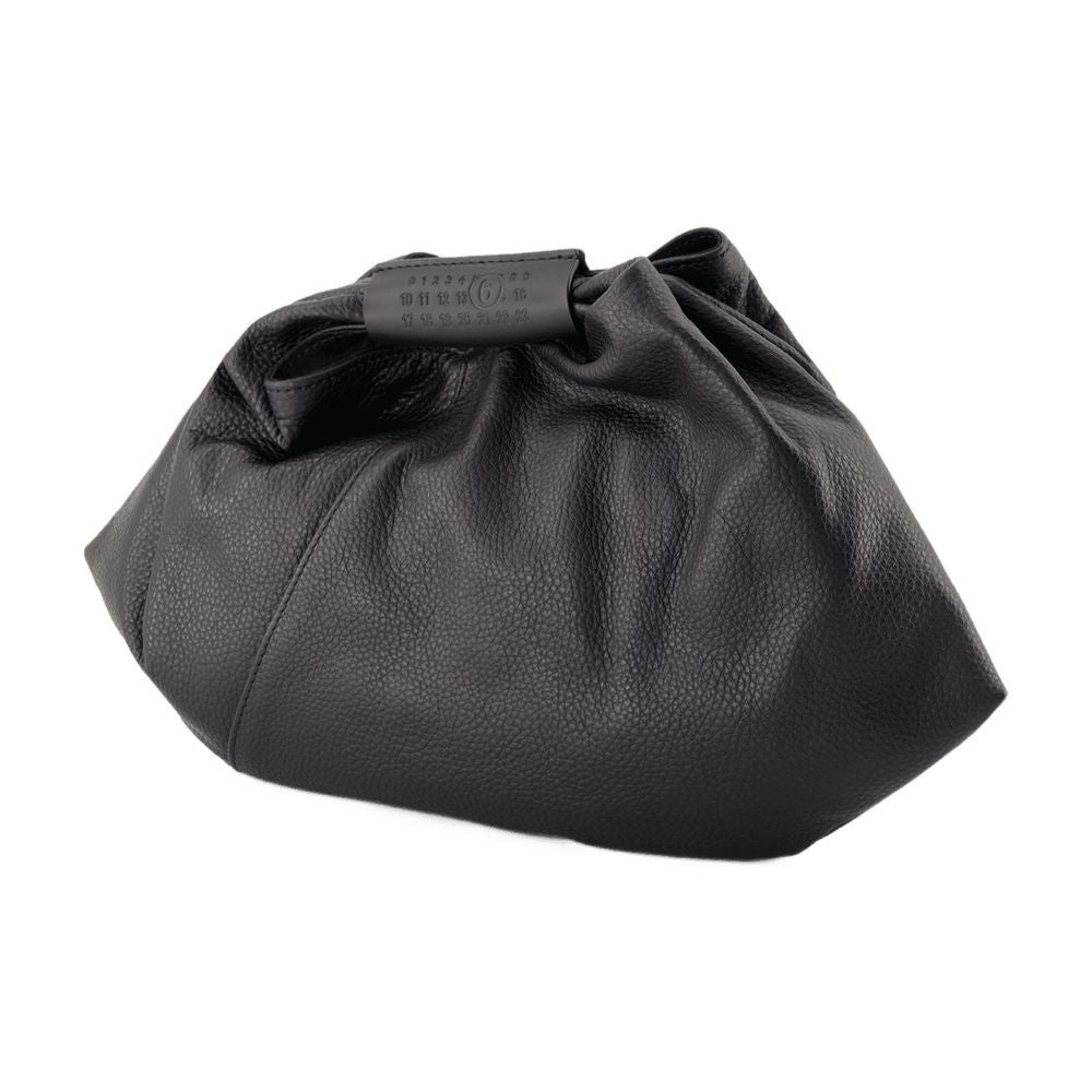 Mm6 By Maison Margiela Japanese Mini Purse - Leather - Black