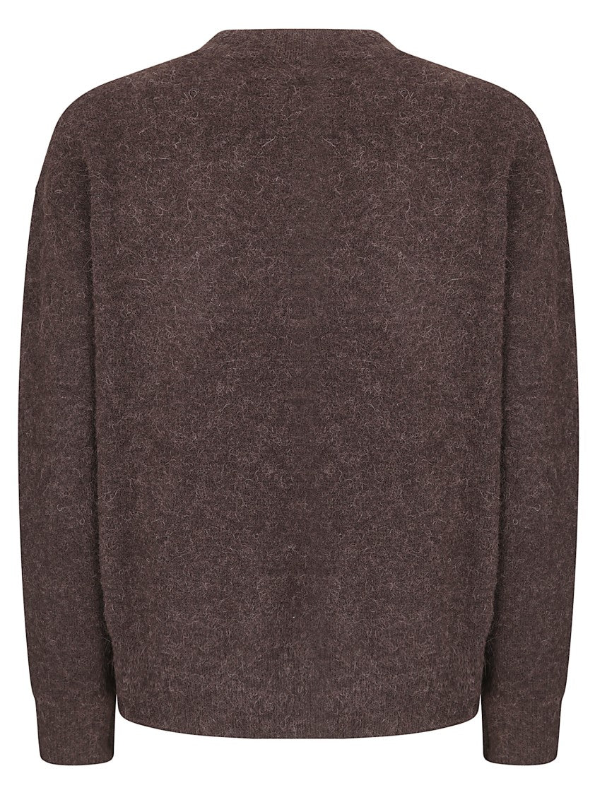 Samsoe Samsoe Soft Wool Blend Sweater With Classic Round Neckline And Timeless Design