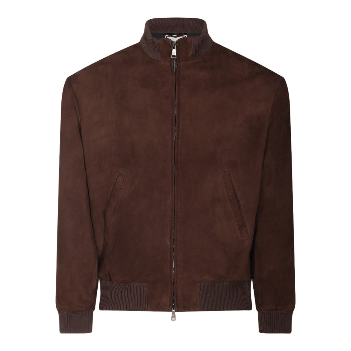 Tagliatore Rich Brown Suede Jacket