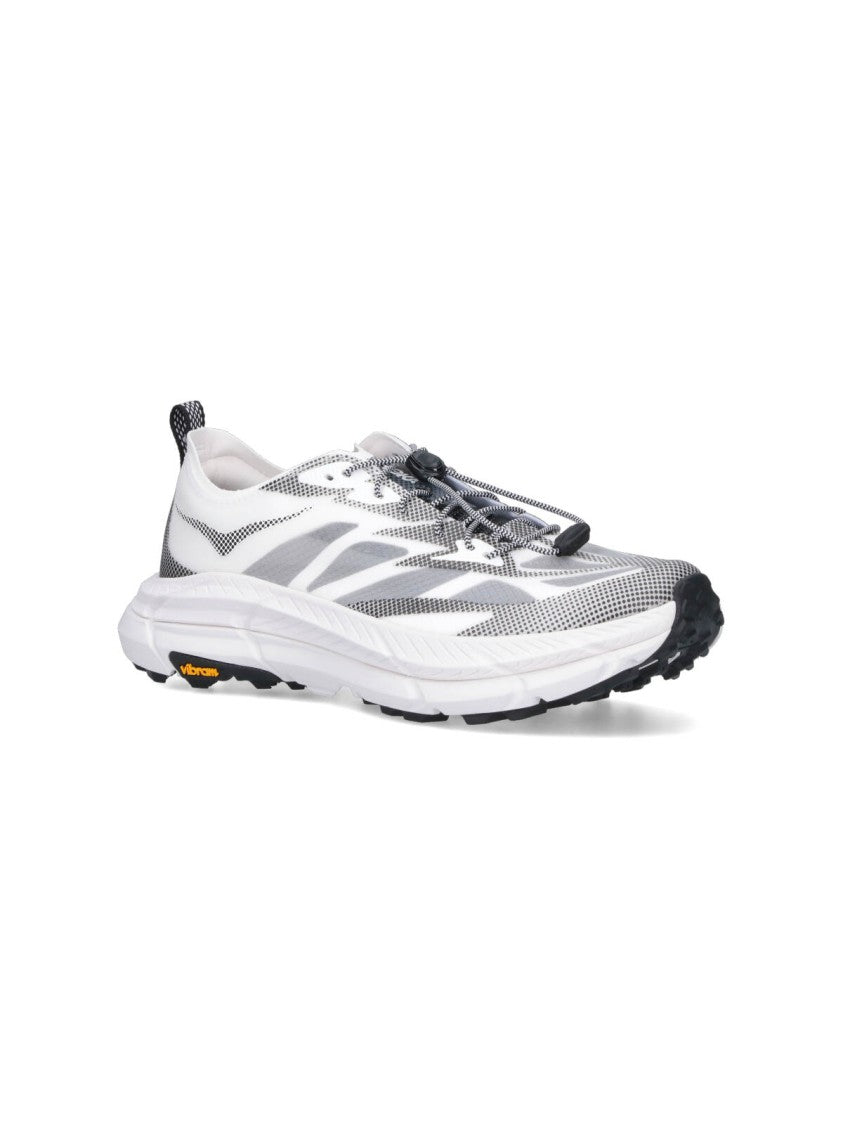 Hoka "Mafate Speed 4 Lite" Sneakers – White